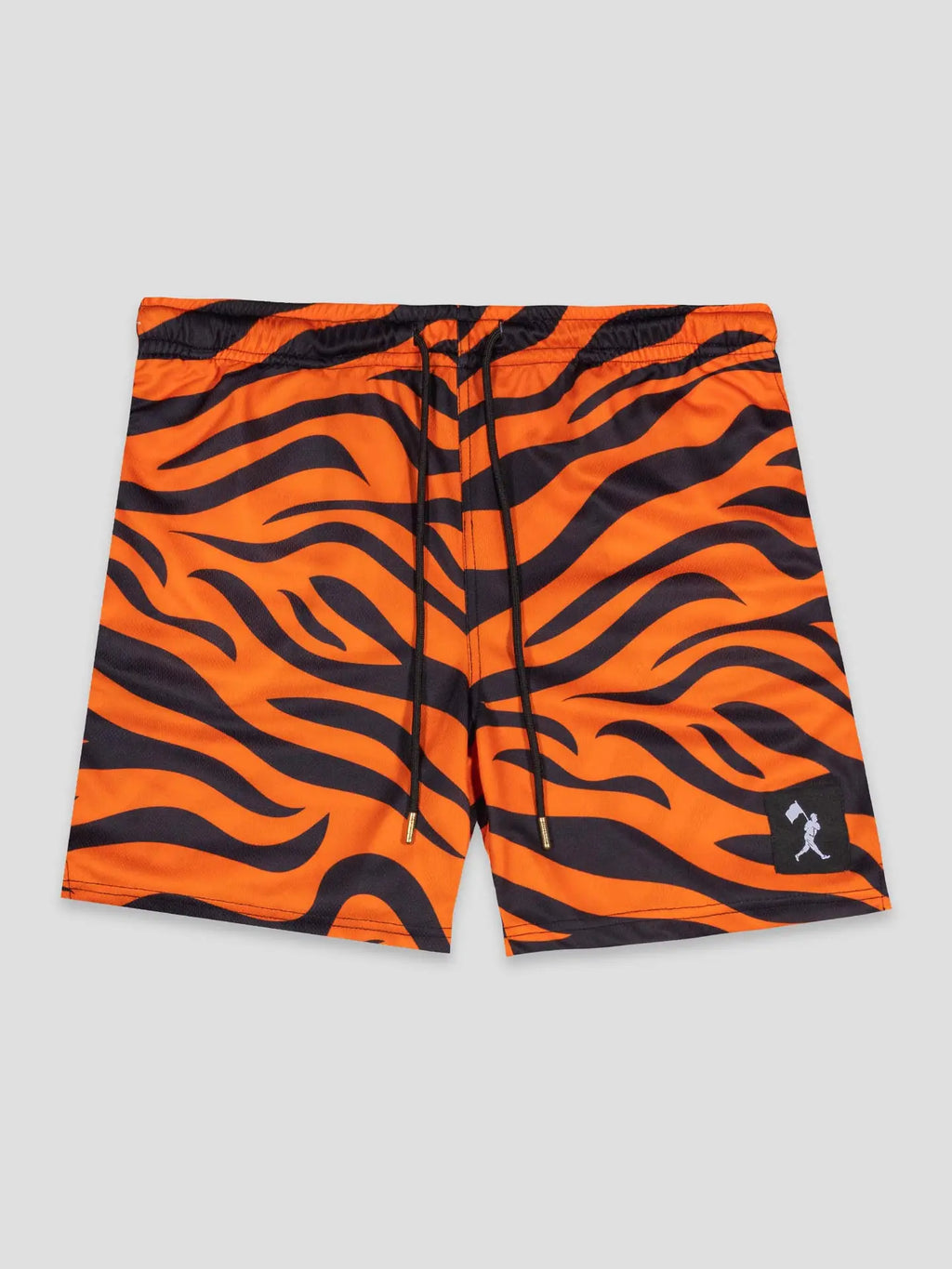 Wild Pitch Diamond Air Mesh Shorts - Tiger