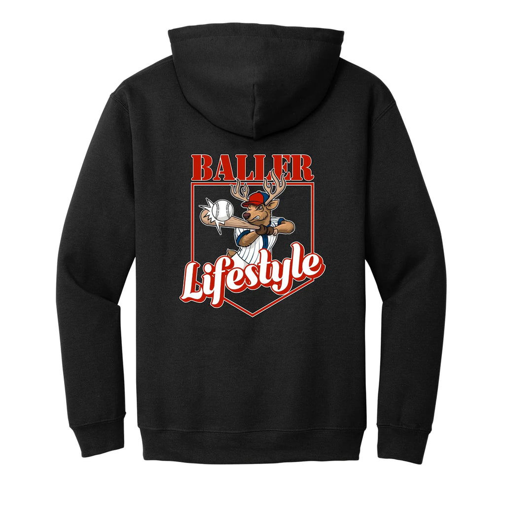 Young Buck Baseball Lifestyle Hoodie