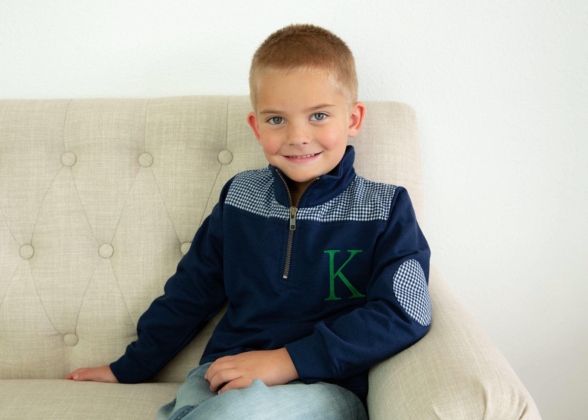 Custom Monogrammed Youth Pullover