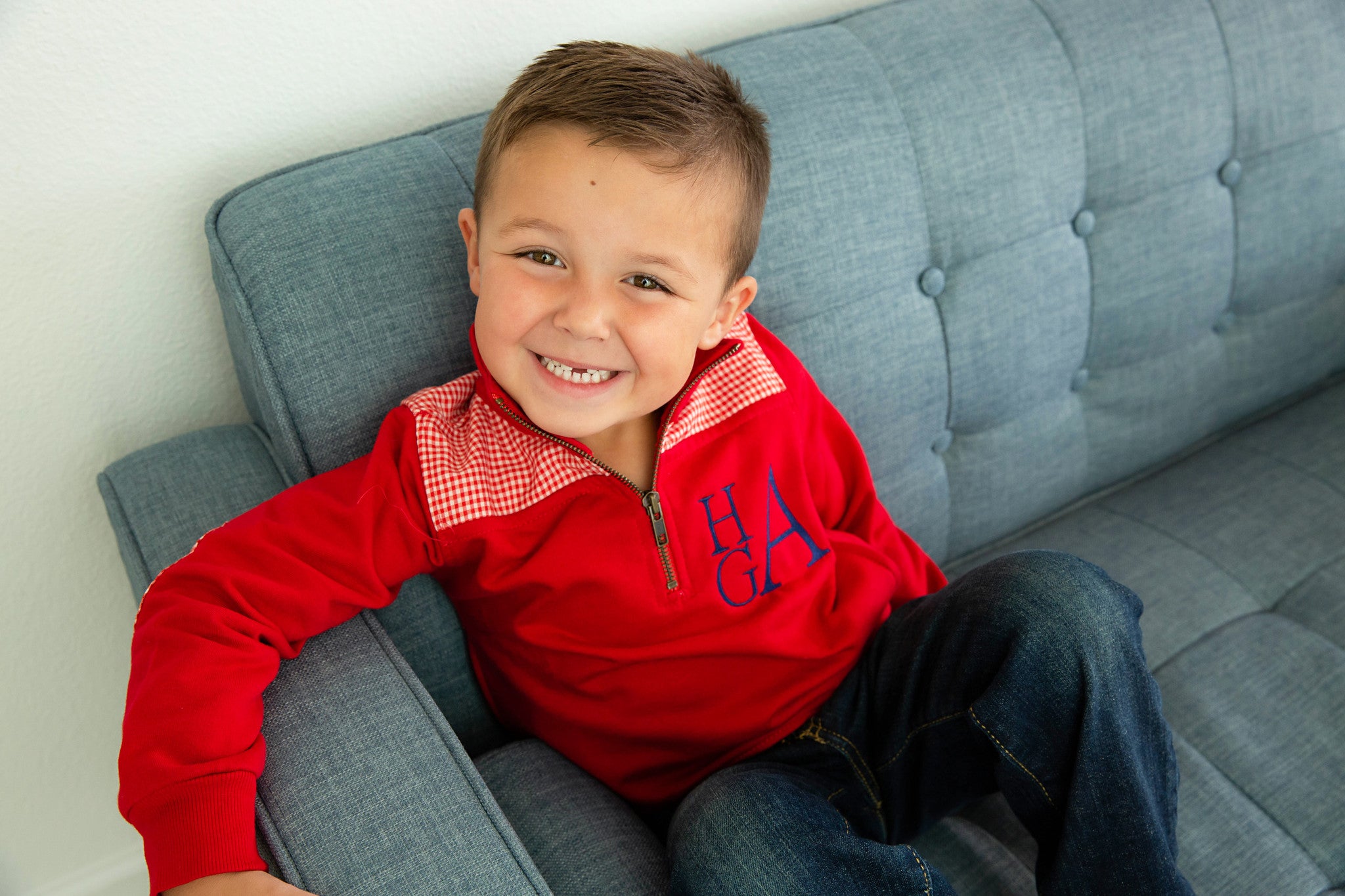 Custom Monogrammed Youth Pullover