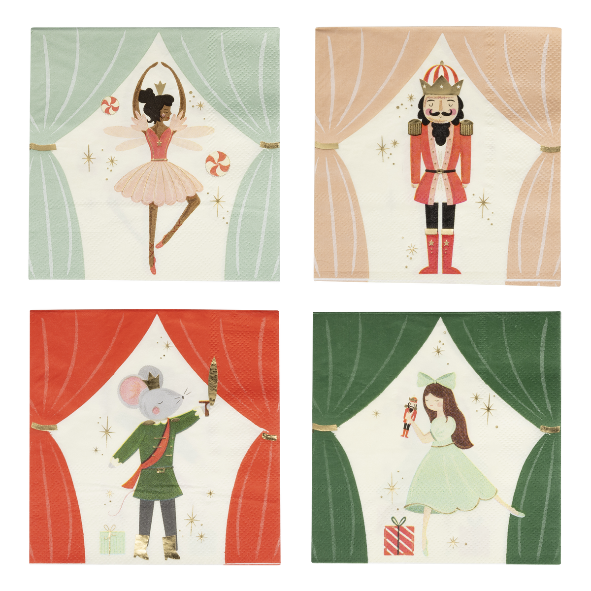 NUT1139 - Nutcracker Napkin Set