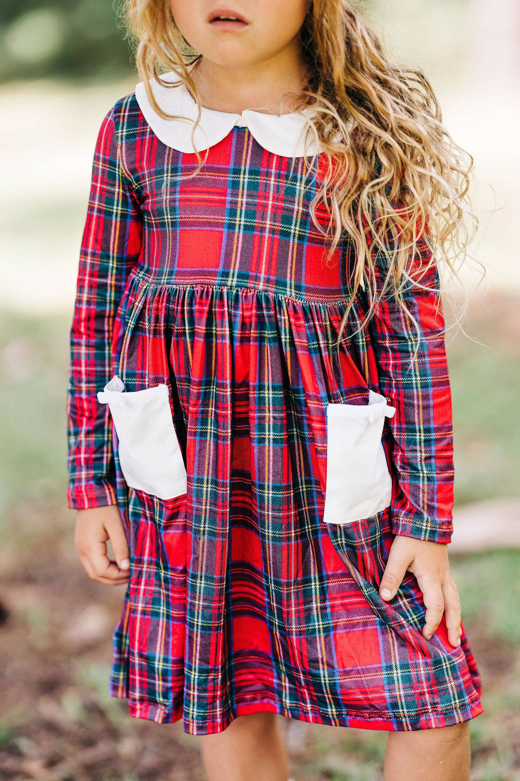 Twirl Dress - Tartan