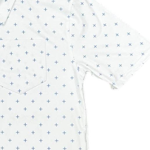 Boys Polo Shirt - Daddy & Me Boys Pocket Polo - French Blue: 8