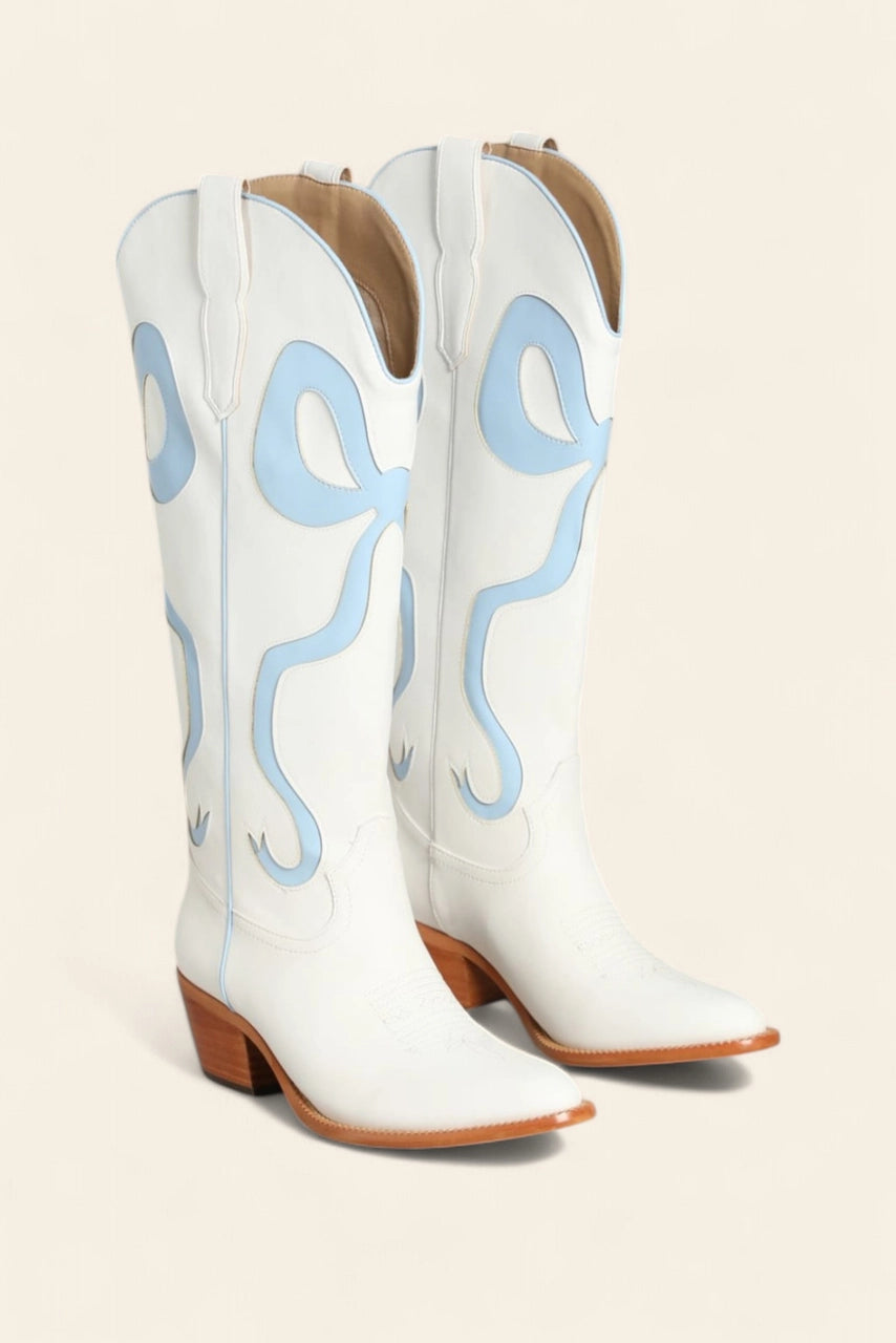 Croquette Bow Western Boots PRE ORDER