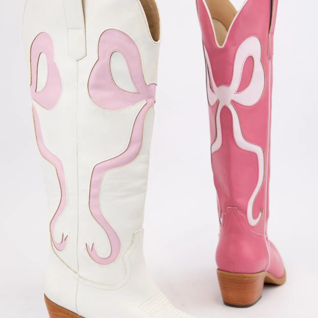 Croquette Bow Western Boots PRE ORDER