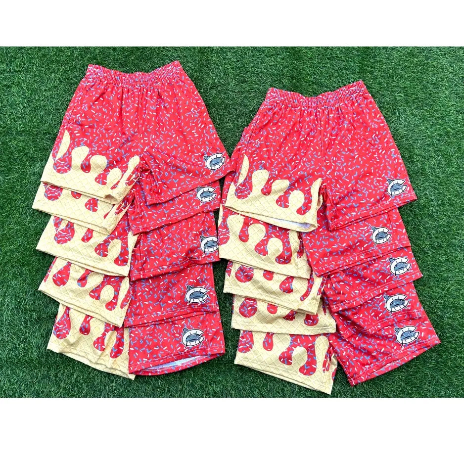 Baller lifestyle Baseball Drip Shorts (Customize With Your Own Logo)