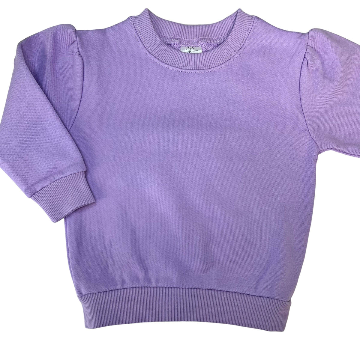 Sweatshirt: Coral Puff Sleeve / 8