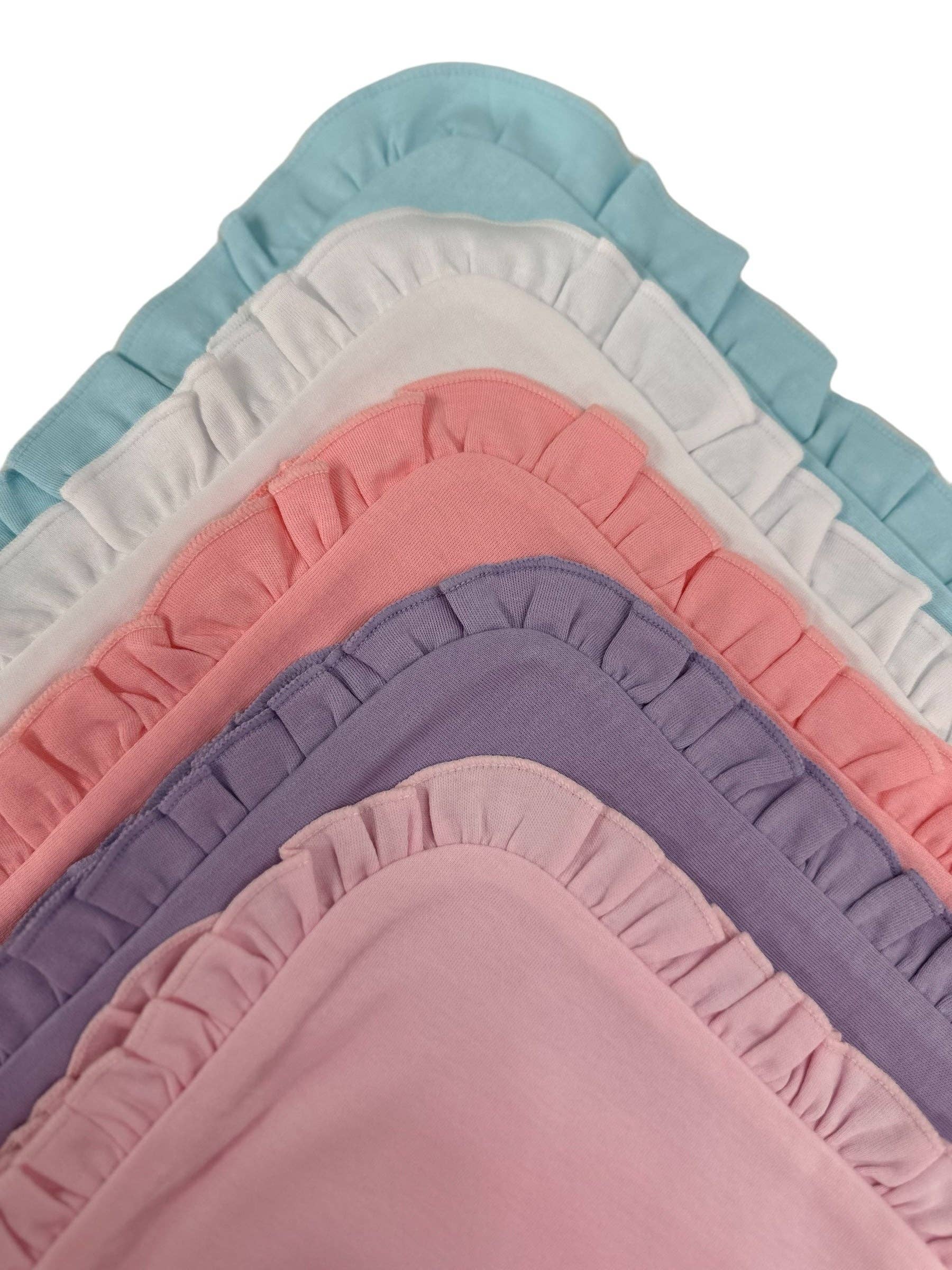 Ruffle Blanket: Mint