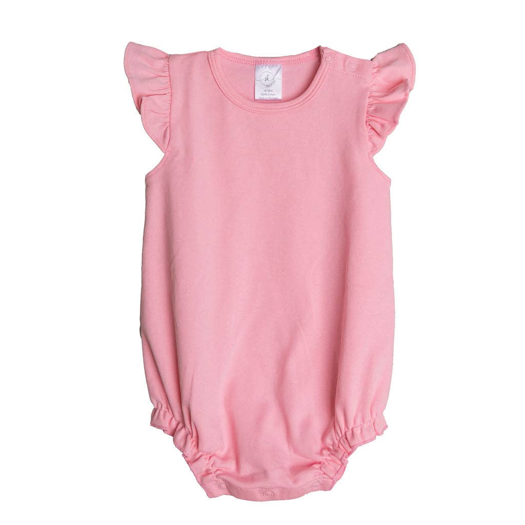 Flutter Sleeve Bubble: Lavender / 6-12M