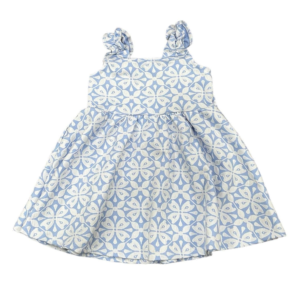 Mommy & Me Jacquard Tank Dress - Spanish Indigo: 18M