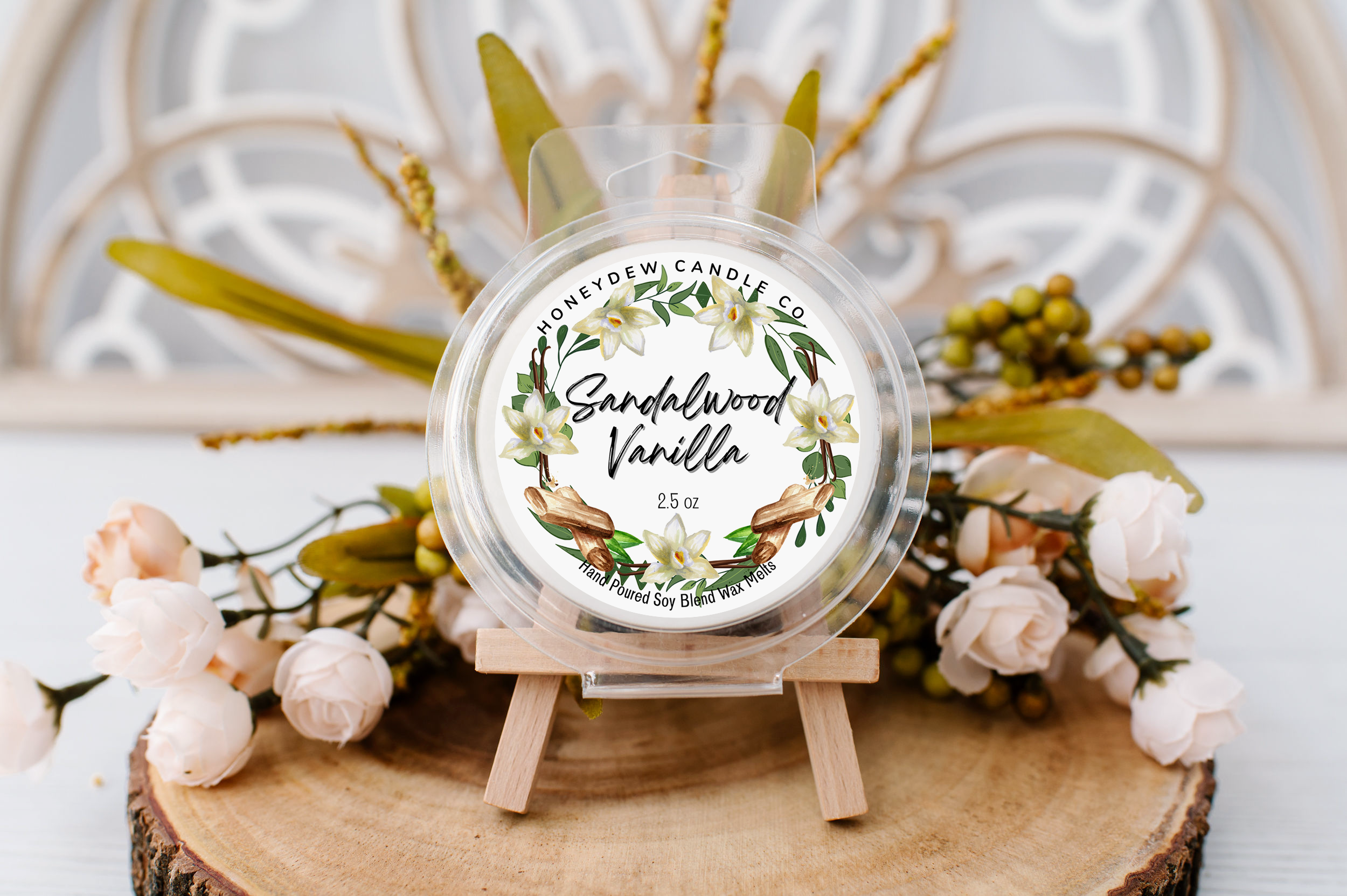 Sandalwood Vanilla Wax Melts 2.5oz