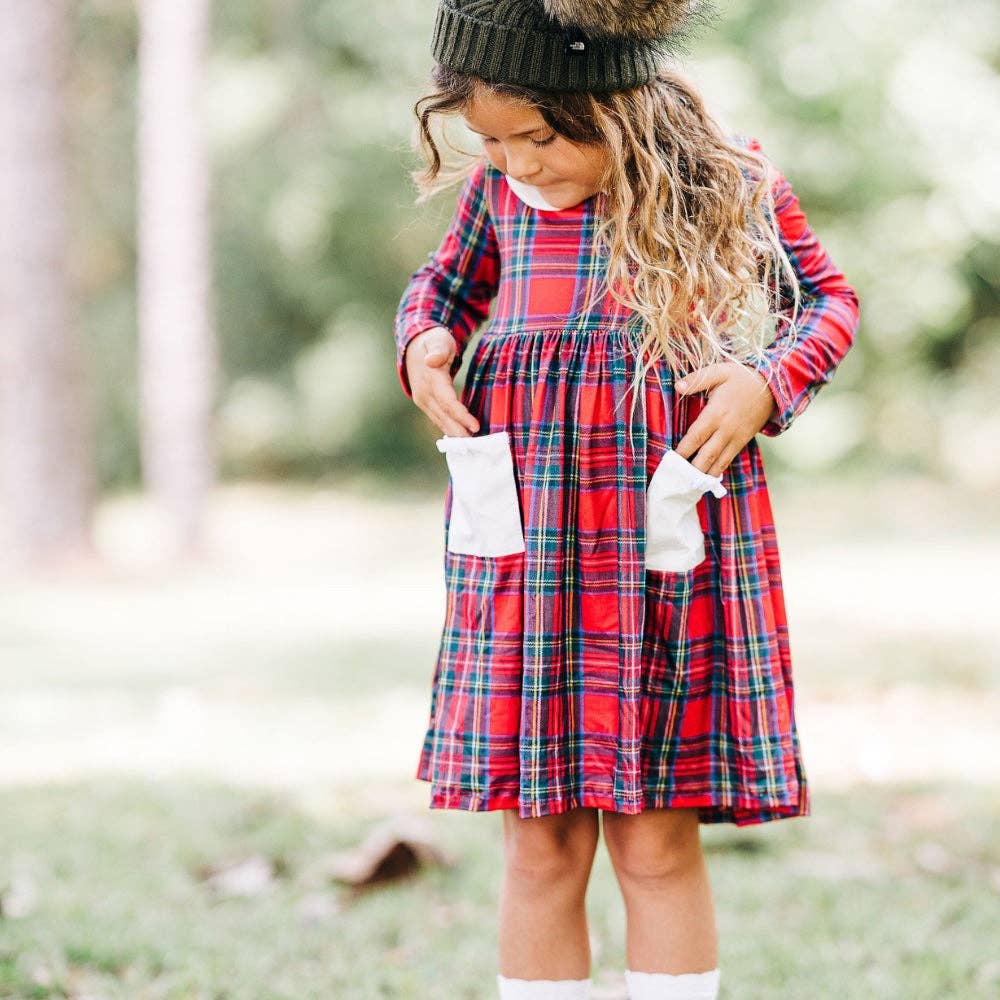Twirl Dress - Tartan