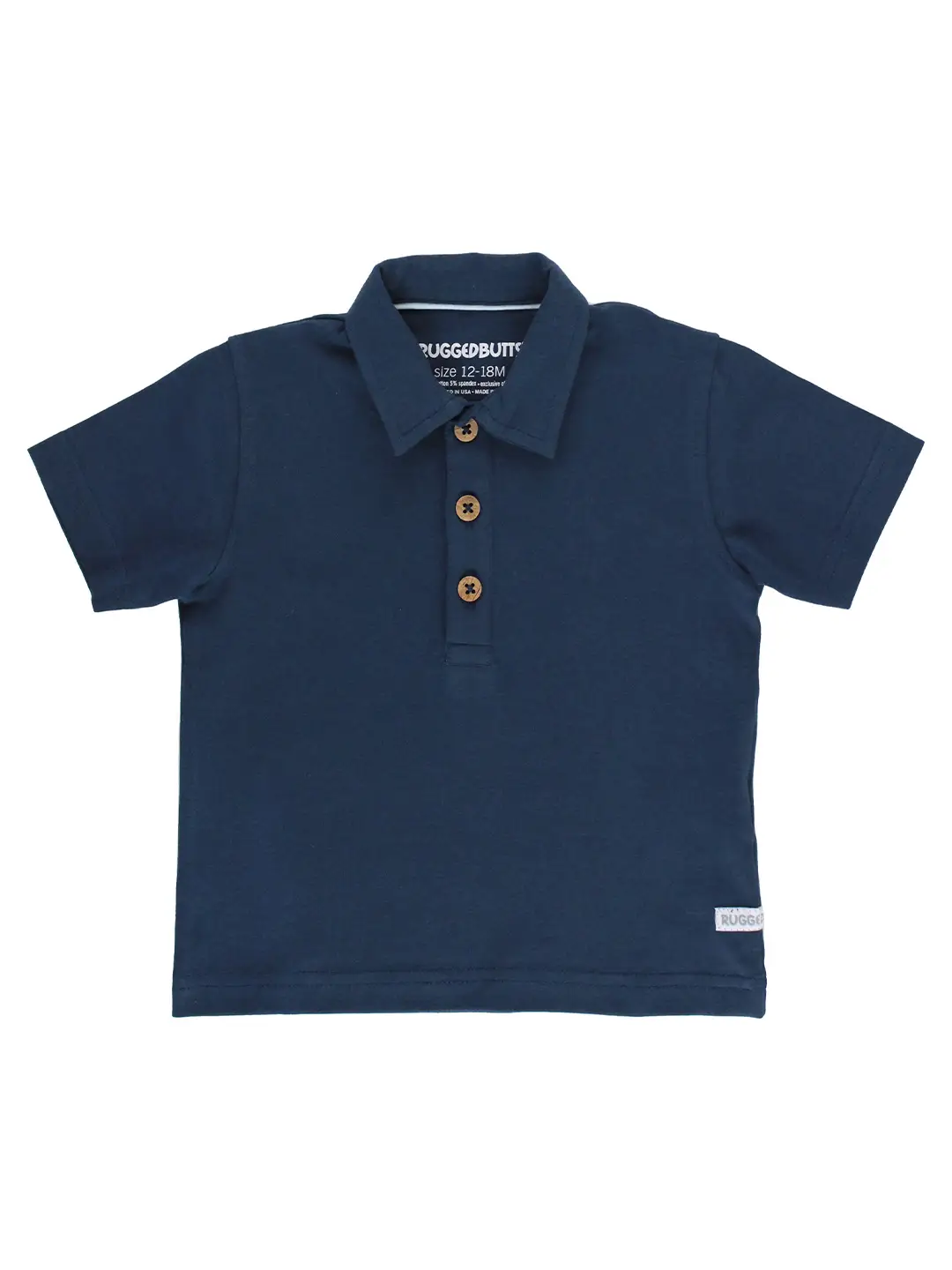 Dark Navy Short Sleeve Polo