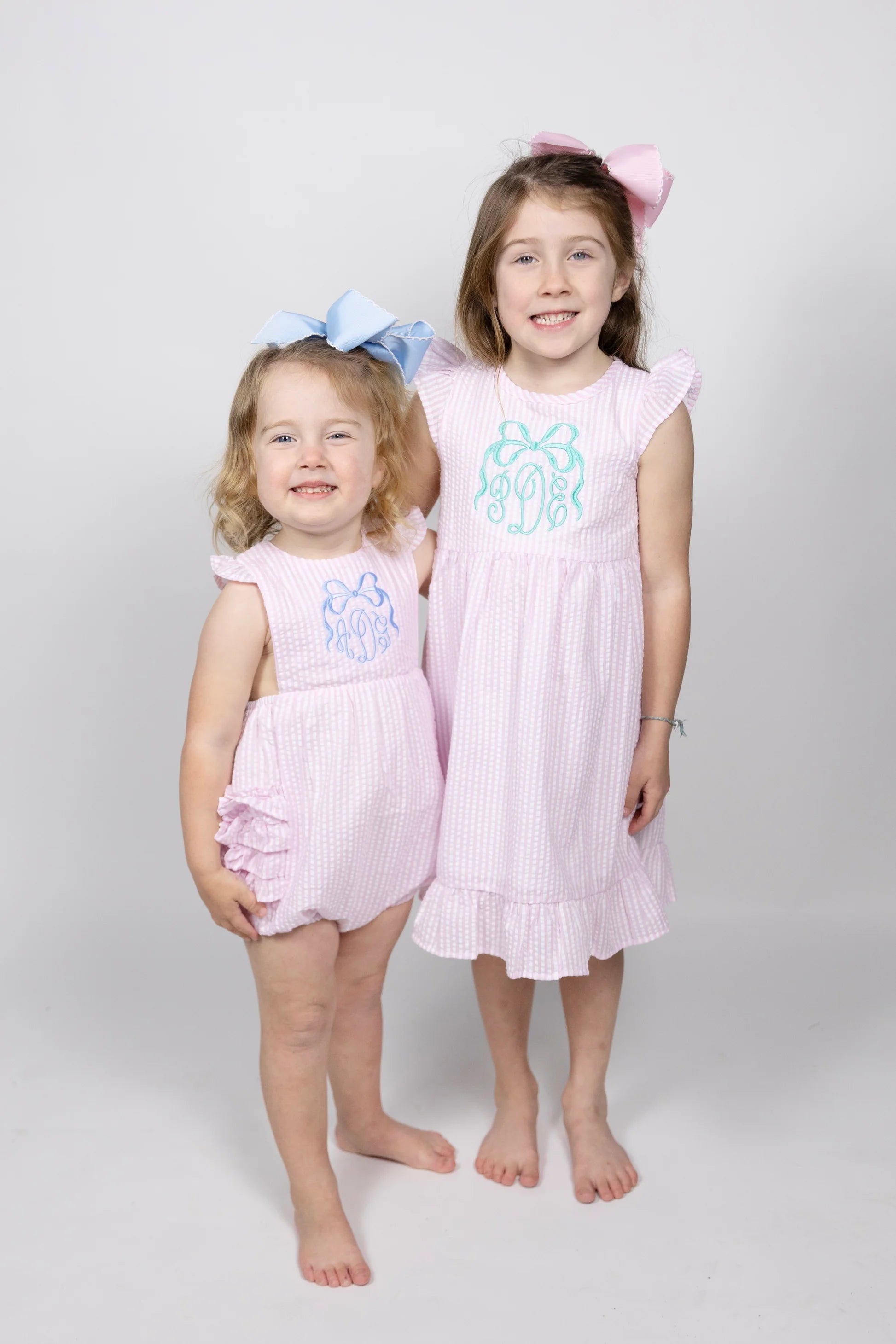 Girl's Seersucker Dress