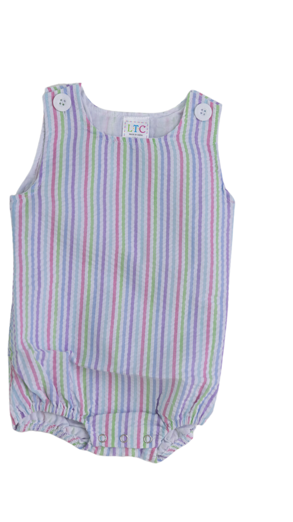 Over The Rainbow Seersucker Bubble