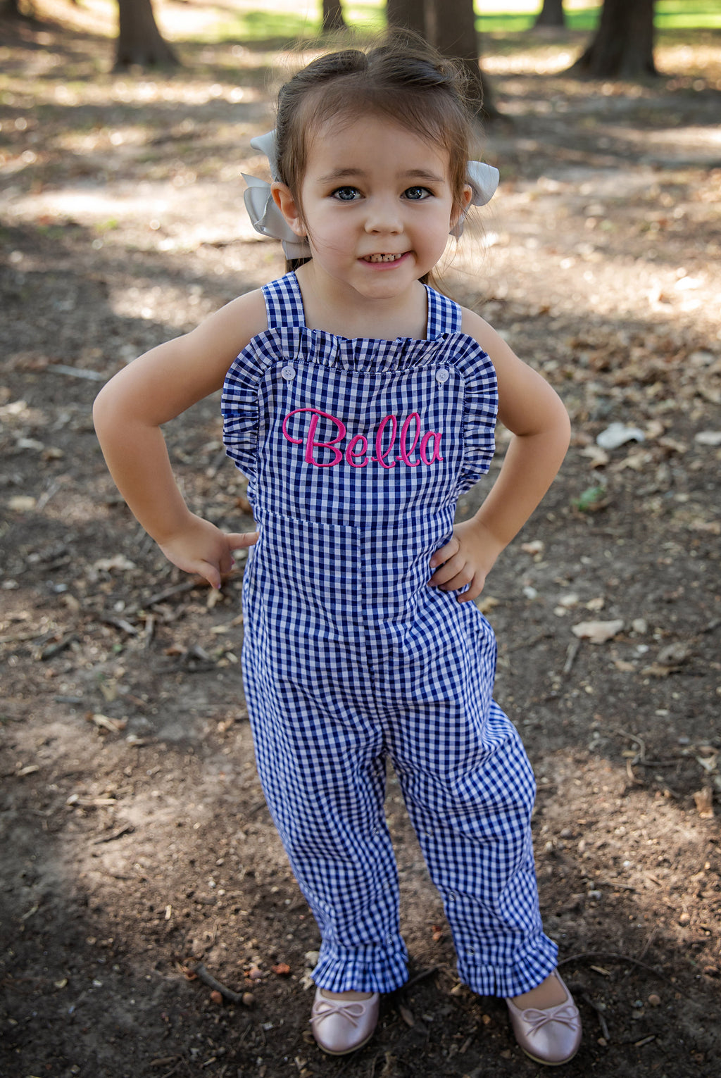 Cute As A Button Ruffle Longall