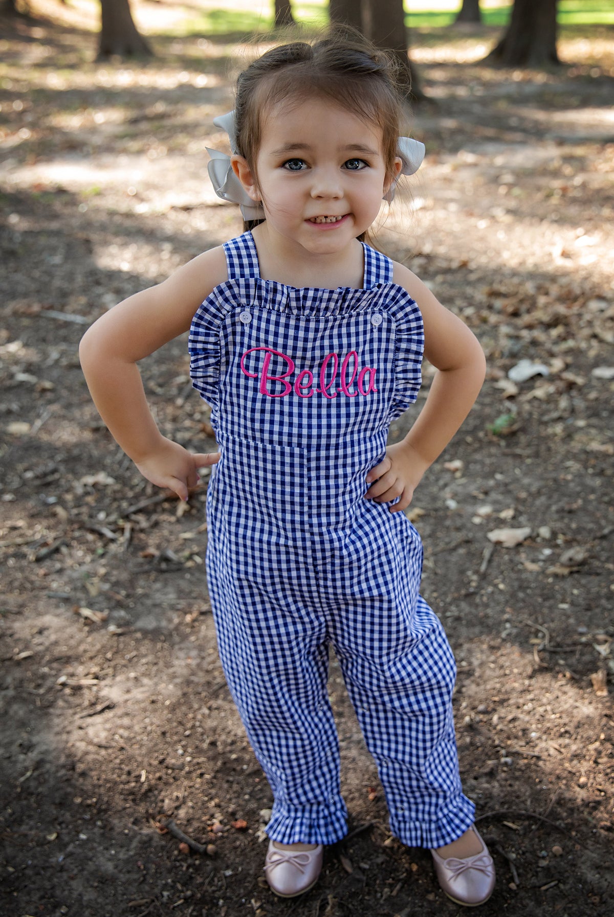 Cute As A Button Ruffle Longall