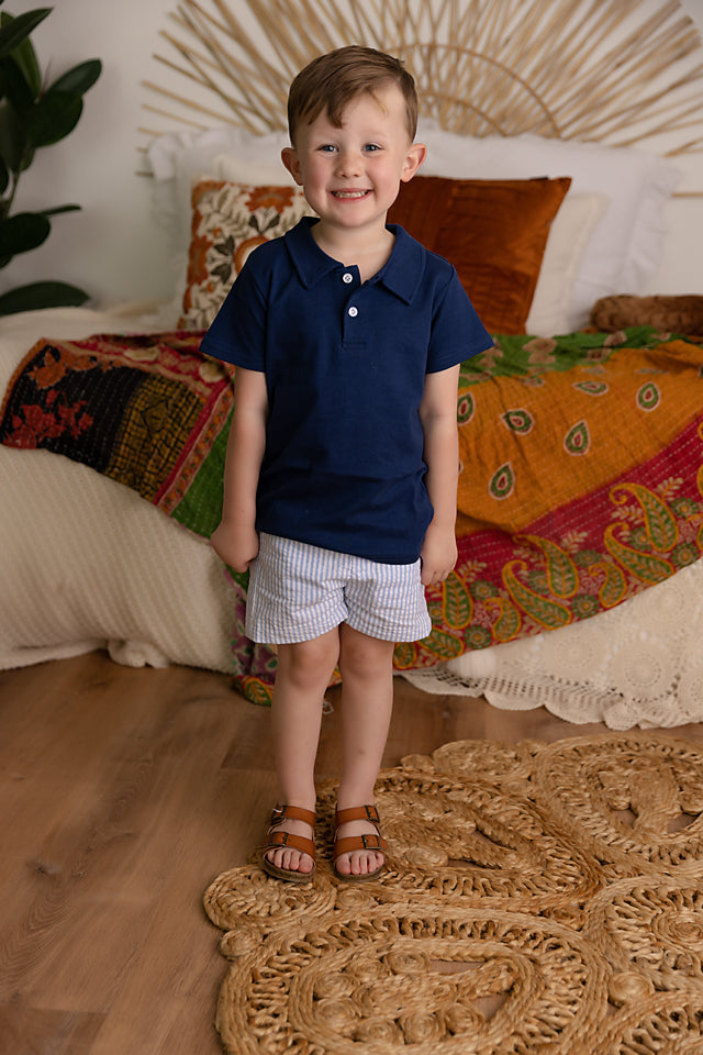Boys Short Sleeve Polo Shirt