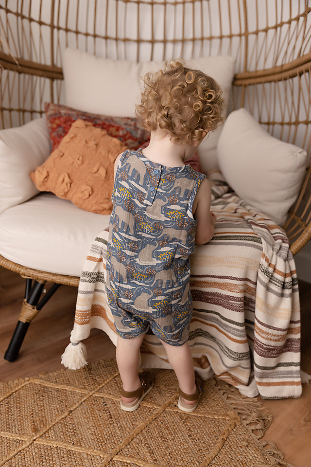 Salt of the Earth Snap Romper