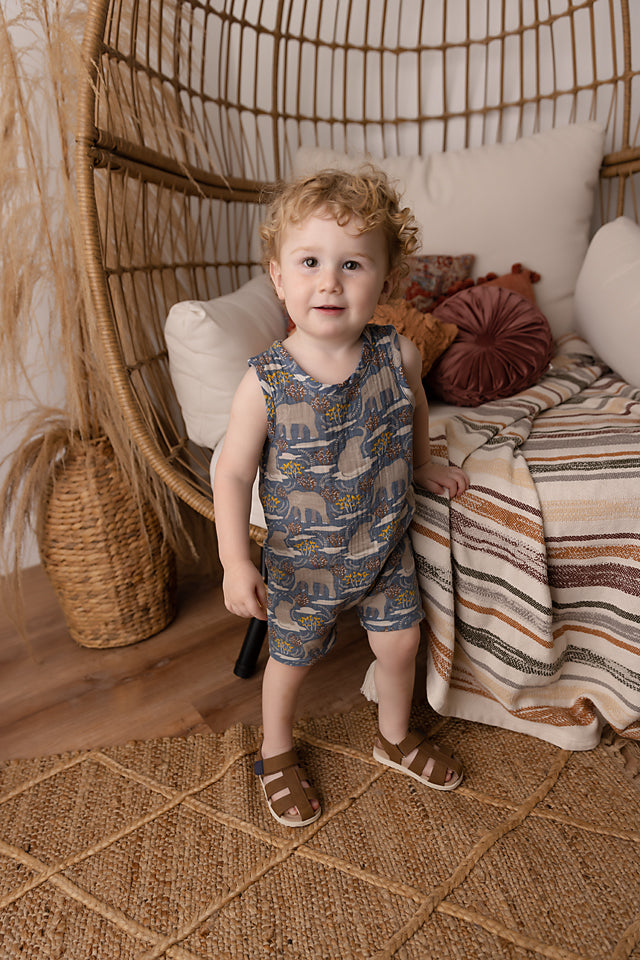 Salt of the Earth Snap Romper
