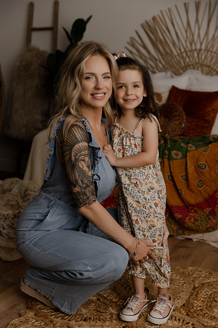 You Glow Girl Tie Shoulder Romper