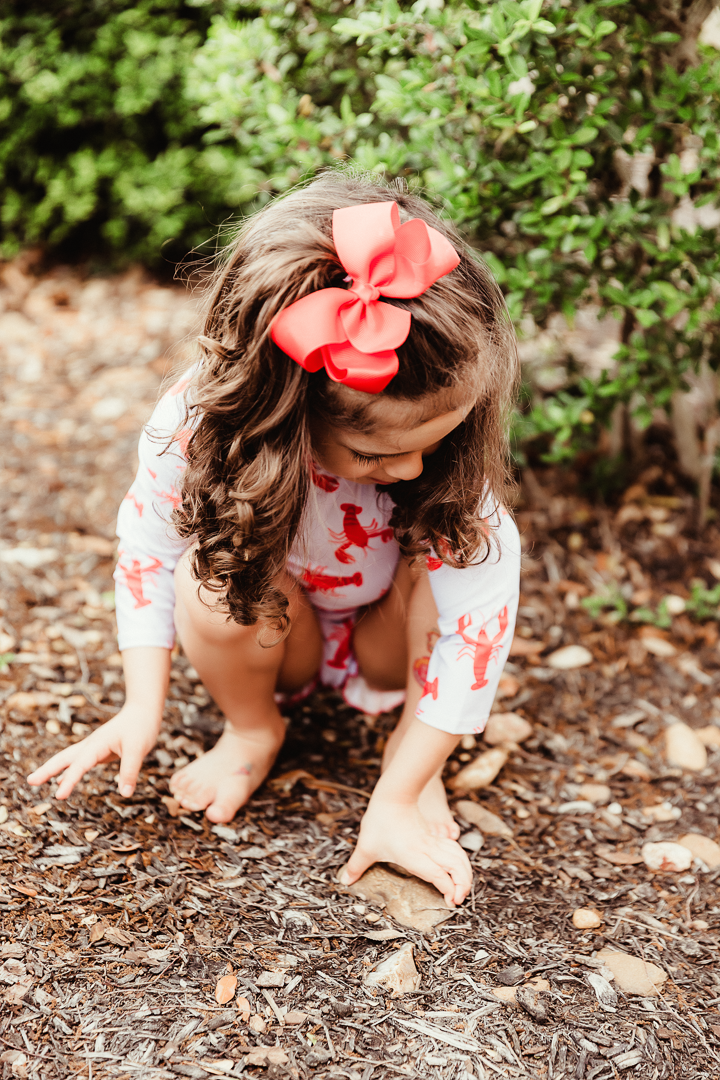 Girl's Ruffle Bottom Swimsuit Mommy & Me